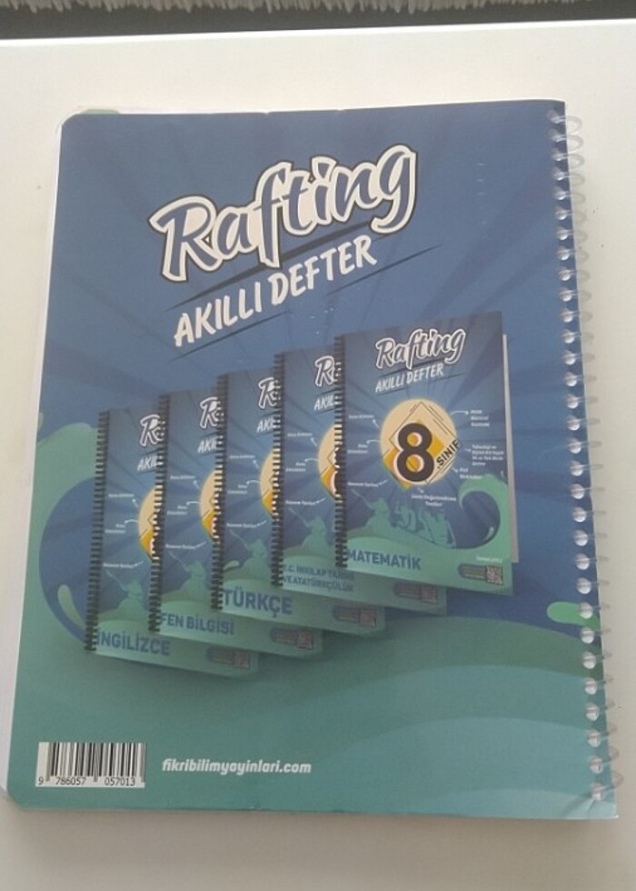 RAFTİNG İNGİLİZCE AKILLI DEFTER - Görsel 2