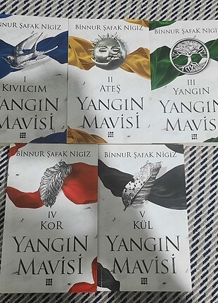 Yangın Mavisi Serisi Binnur Şafak Nigiz