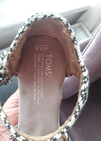 TOMS Toms Mantar Topuk 37.5