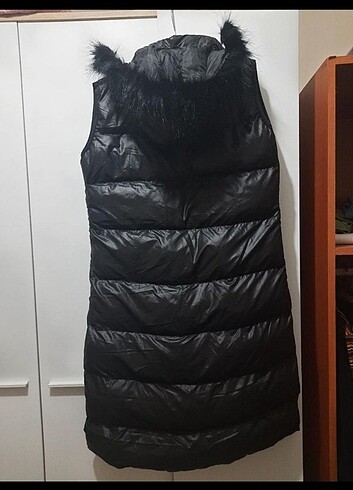 Etiketli kadin sisme mont
