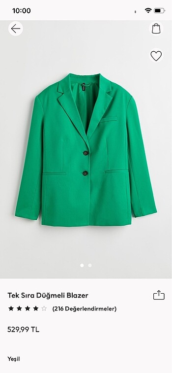 H&M ceket