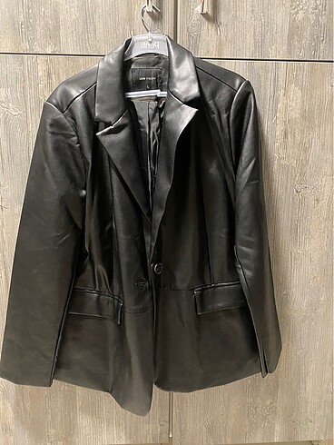 Lcw deri blazer ceket