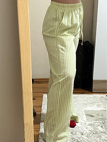 Bershka keten pantalon