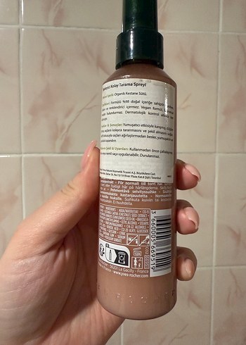 Yves Rocher kolay saç tarama spreyi - Görsel 5