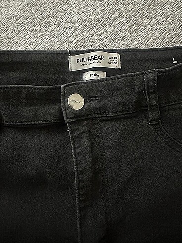 40 Beden Pull bear yüksek bel pantolon