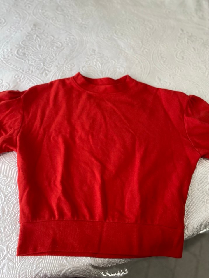 Parlak Kırmızı Çocuk Atlet - Görsel 3