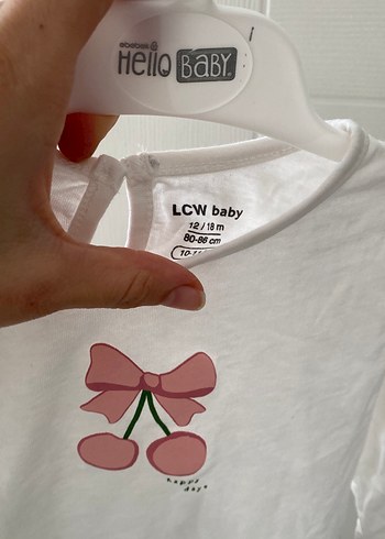 Kız Çocuk Beyaz Uzun Kollu Fırfırlı Tişört - Görsel 2