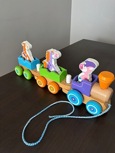 Melissa &doug ahşap tren