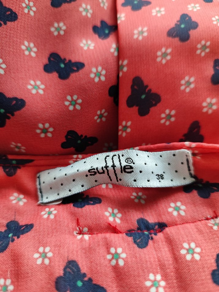 Pembe Uzun Salaş Kemerli Etek - Görsel 3