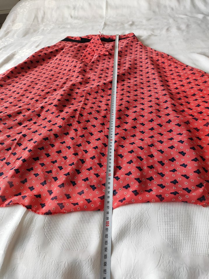 Pembe Uzun Salaş Kemerli Etek - Görsel 4