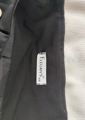 ELEGAN,S MARKA Siyah Pilili Kadın Uzun Etek - Görsel 4