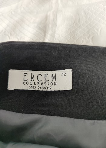 Kadın Siyah Uzun Kemerli Etek - Görsel 3