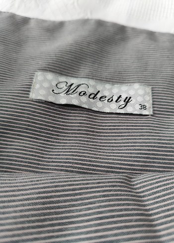 Bej Pilili Etek - Görsel 3