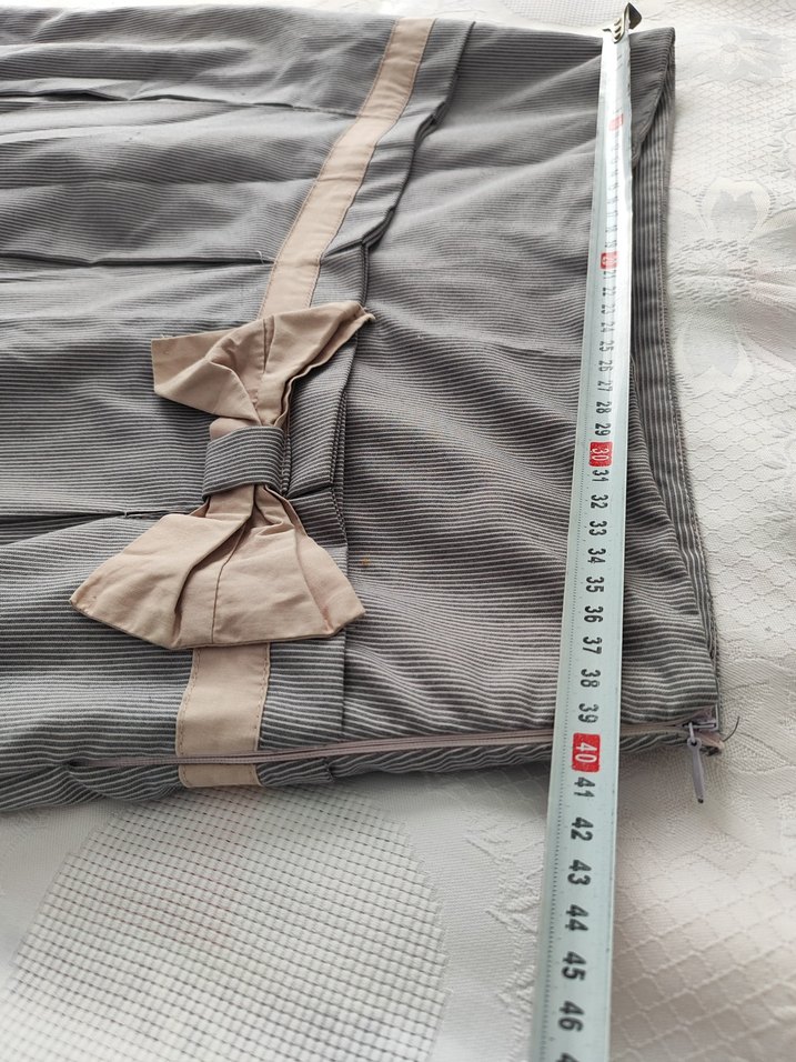 Bej Pilili Etek - Görsel 5