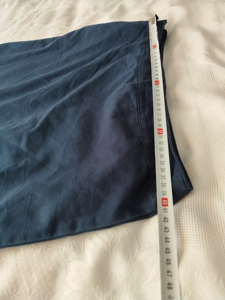 Lacivert Uzun Etek - Görsel 4