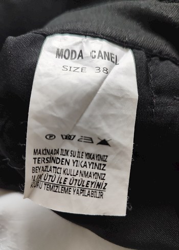 Moda Canel marka kalın Kumaş Pantolon - Görsel 3