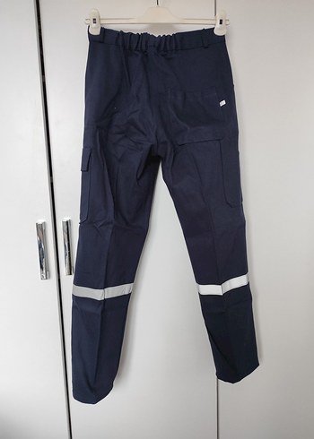 Gri Reflektörlü Kemerli Erkek Pantolon - Görsel 2