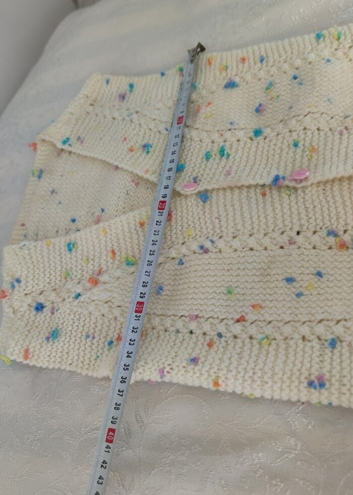 El örgüsü Çocuk yeleği - Görsel 3