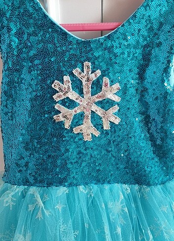 5 Yaş Beden Tertemiz Elsa elbise 