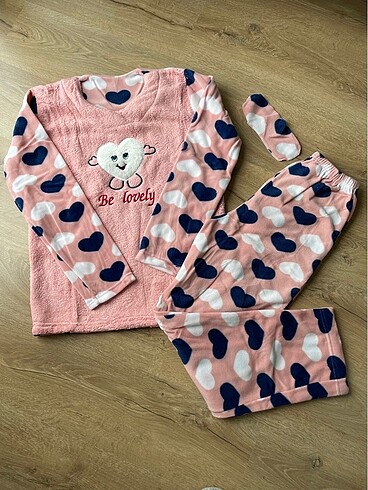 Polar pijama takımı M beden