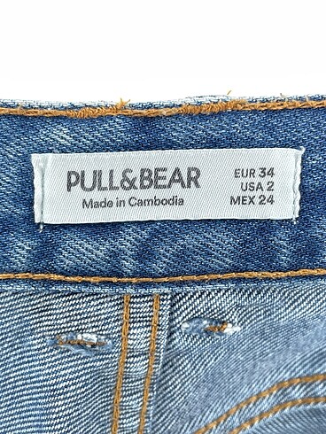 34 Beden çeşitli Renk Pull and Bear Jean / Kot %70 İndirimli.