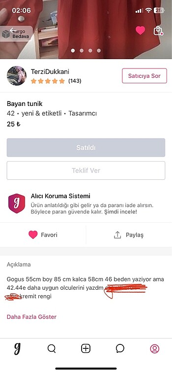 xl Beden Kadın gömlek/tunik