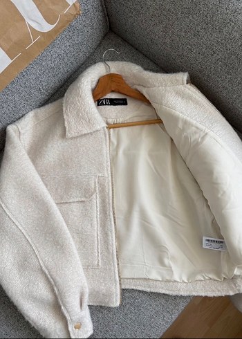 Zara kadın kaban - Görsel 4