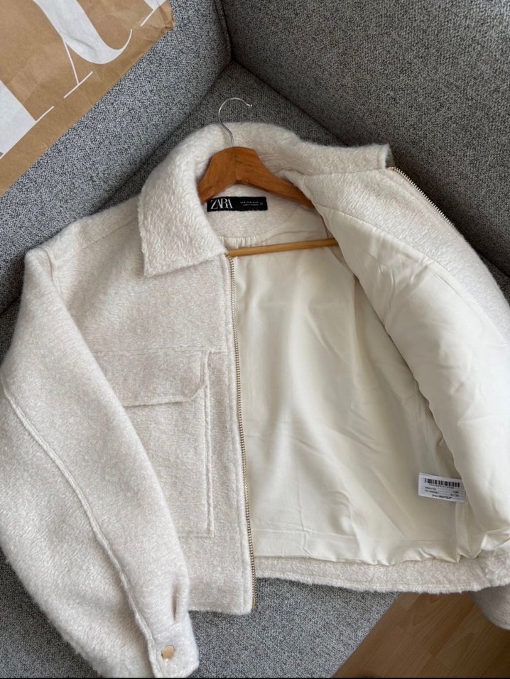 Zara kadın kaban - Görsel 4