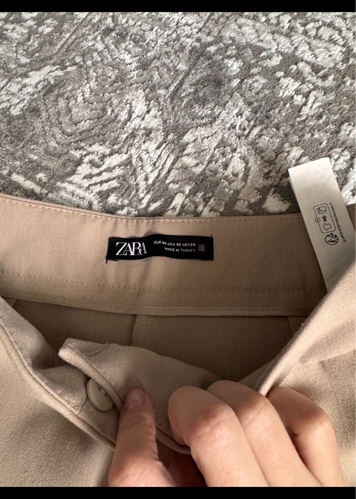 Zara deri pantolon - Görsel 4