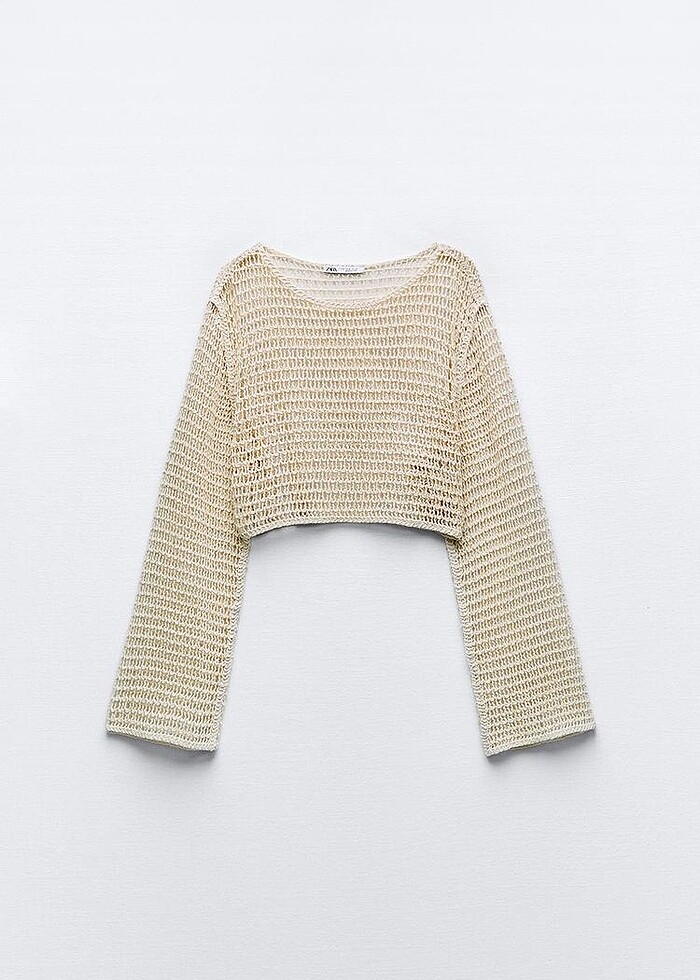 Zara ajurlu bluz - Görsel 2