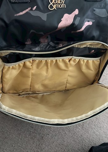 Kamuflaj Desenli Gri Bebek Çantası - Görsel 4