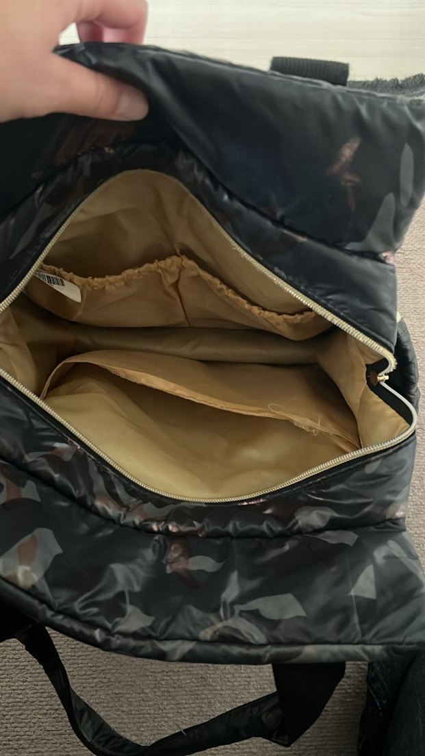 Kamuflaj Desenli Gri Bebek Çantası - Görsel 5