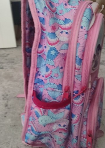 Pastel Pembe Çocuk Okul Çantası - Görsel 3