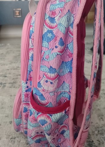Pastel Pembe Çocuk Okul Çantası - Görsel 4