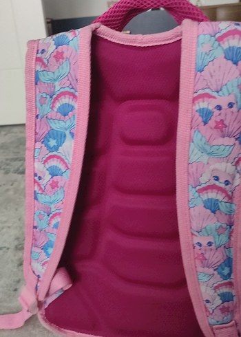 Pastel Pembe Çocuk Okul Çantası - Görsel 2