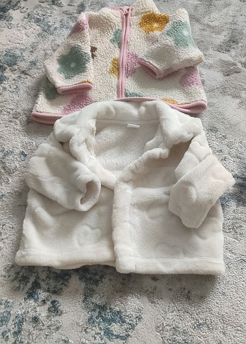 Kız bebek Pastel Renkli Yumuşak mont - Görsel 3