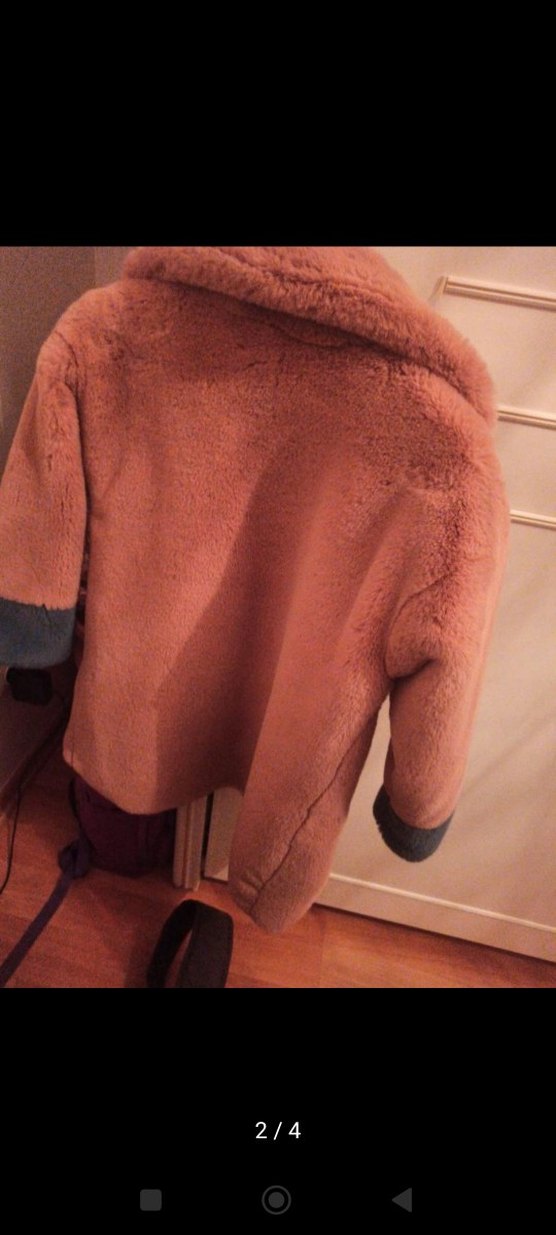 kız çocuk pelüş kürk - Görsel 2