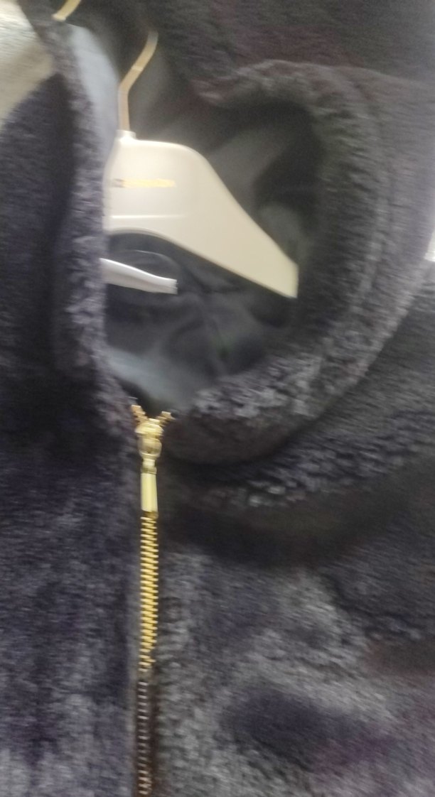 Siyah Kapüşonlu Midi Kız çocuk Kaban - Görsel 5