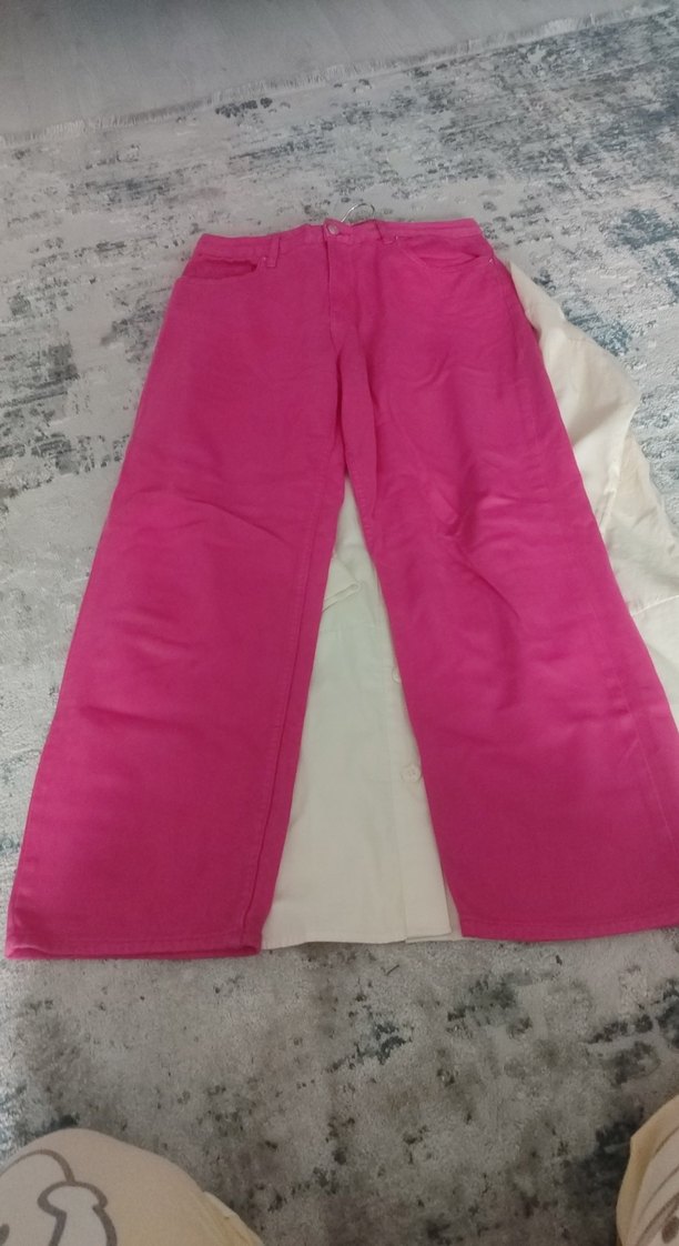 Kız Çocuk Pembe gömlek tunik - Görsel 4