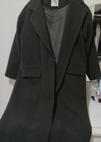 Haki Renk Uzun Kaban - Görsel 2