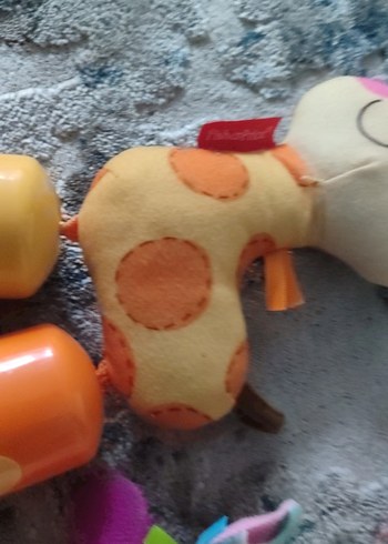 Renkli Diş Kaşıyıcı ve Çıngırak Seti - Görsel 4