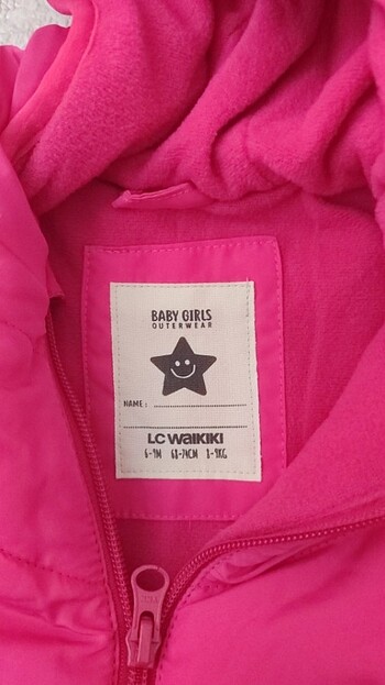 Kız bebek mont - Görsel 6