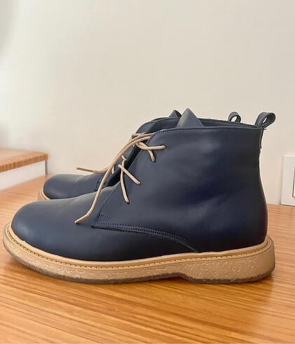 Marjin Oxford lacivert ayakkabı