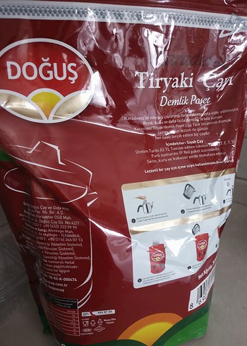 Doğuş Tiryaki Çayı Demlik Poşet Siyah Çay - Görsel 5