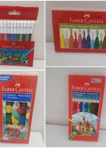 Faber castell boya kalemleri