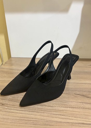Diğer Siyah Stiletto Topuklu Kadin Ayakkabi