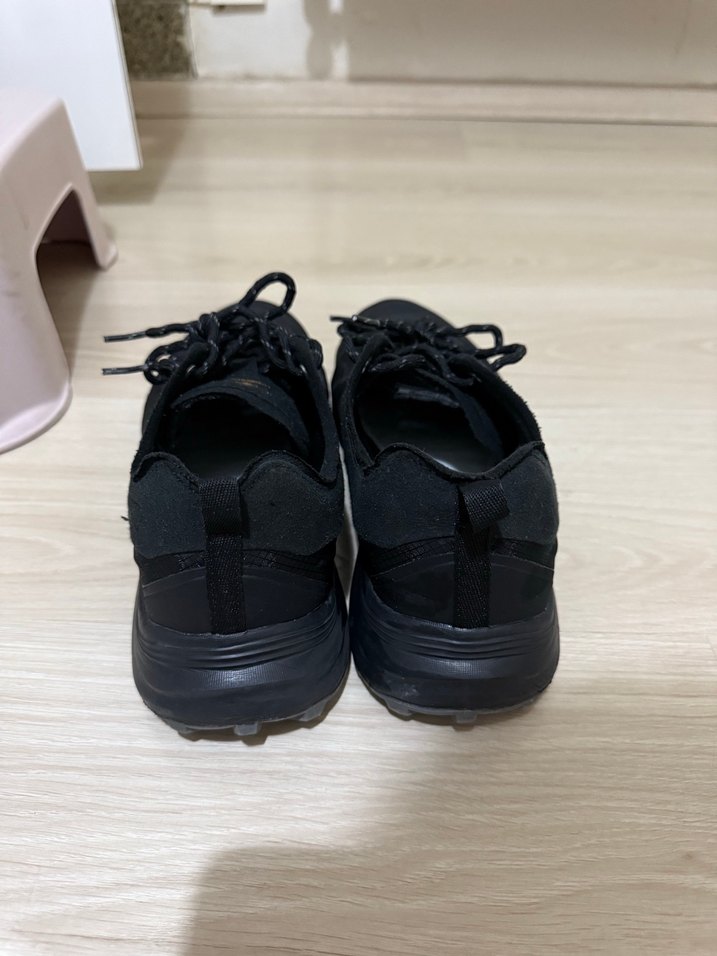 Erkek Siyah Spor Ayakkabı Bağcıkları - Görsel 3