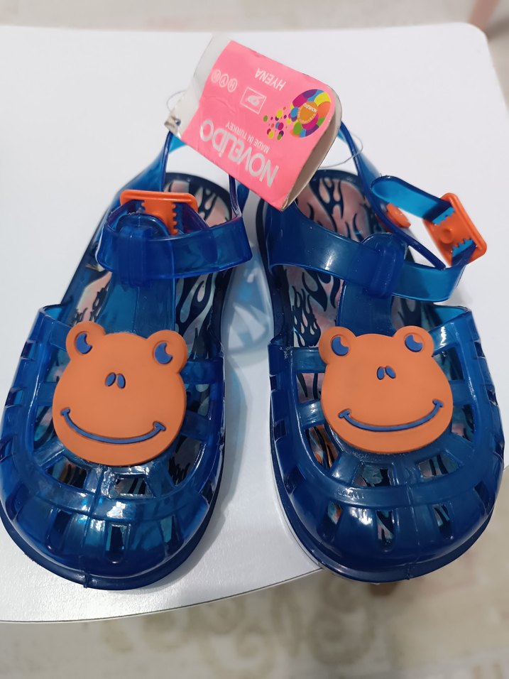 Renkli Baskılı Erkek Çocuk Sandaleti - Görsel 3