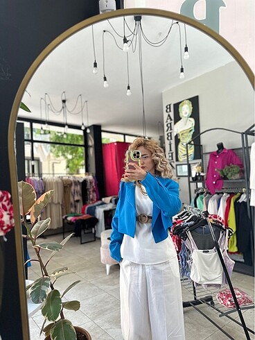 Mavi Blazer ceket
