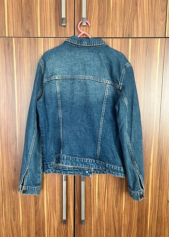 LC Waikiki Düğmeli Kadın Jean Ceket